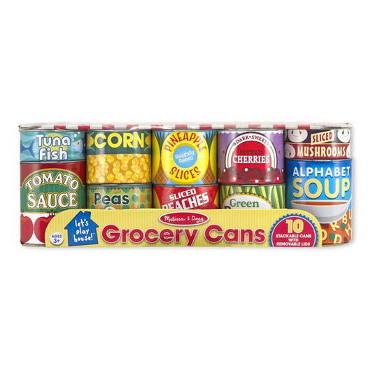 MELISSA & DOUG GROCERY CANS