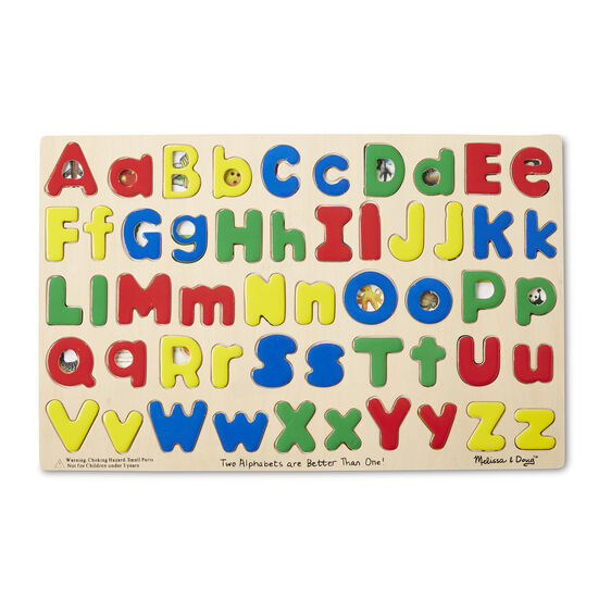 MELISSA & DOUG UPPER/LOWER ABC PUZ