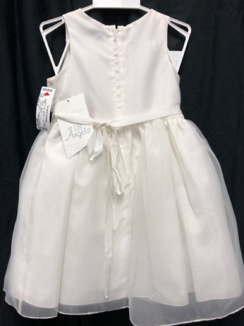 US ANGELS Size 4T FLOWER GIRL DRESS