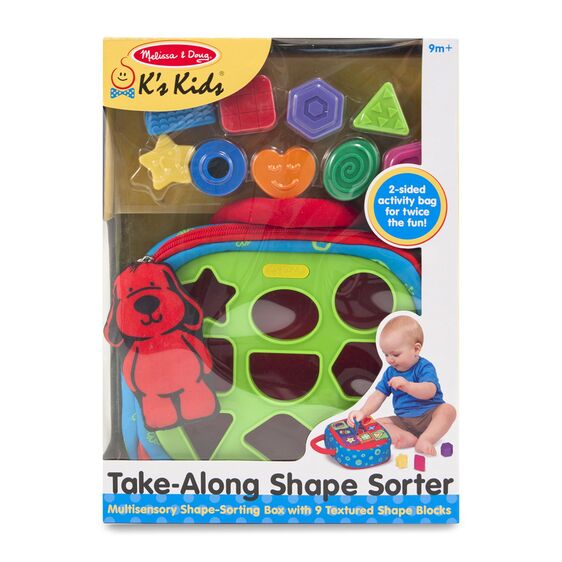 MELISSA & DOUG TAKE ALONG SHAPE SORTER