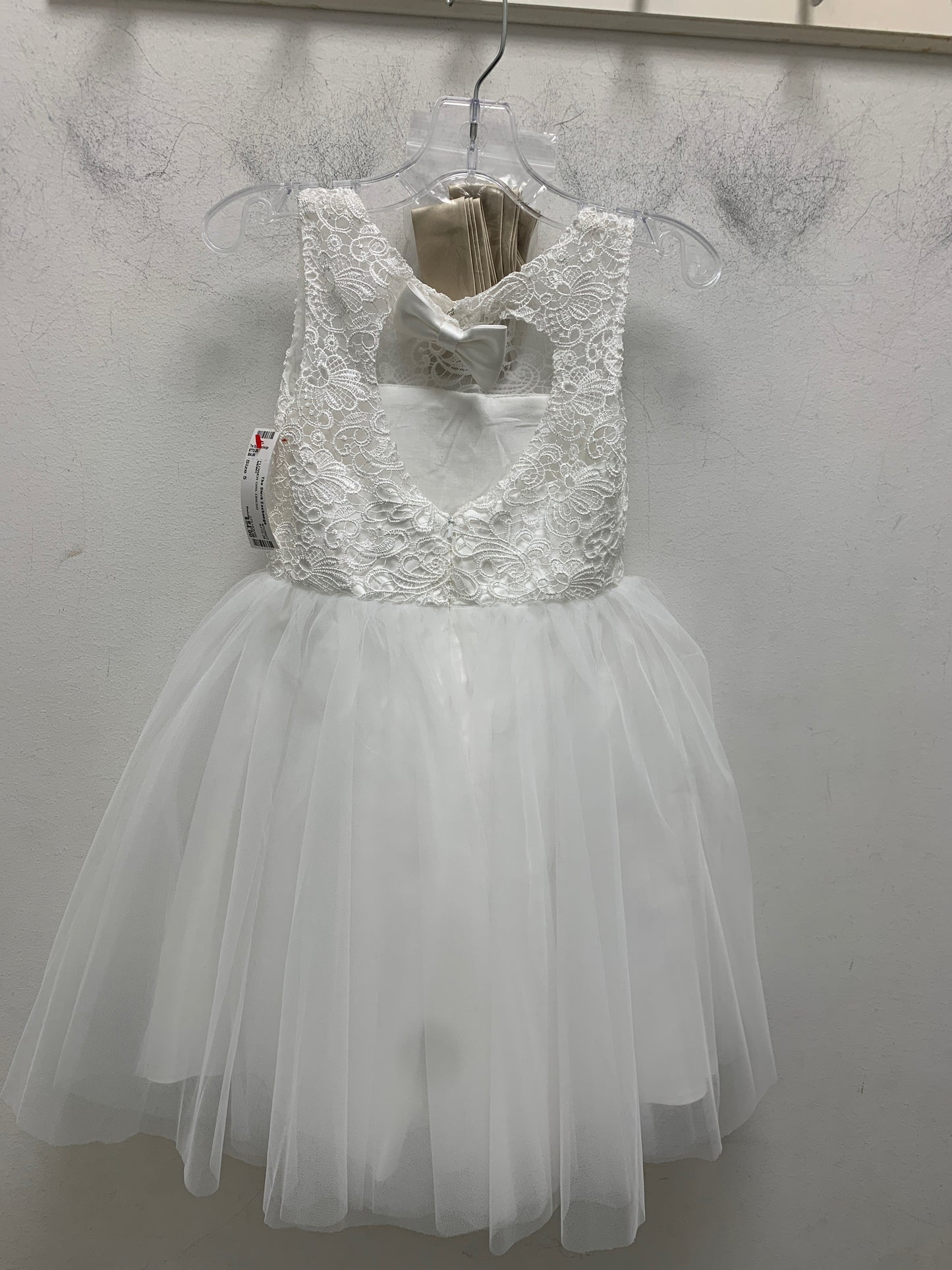 JJ'S HOUSE Size 5 FLOWER GIRL DRESS